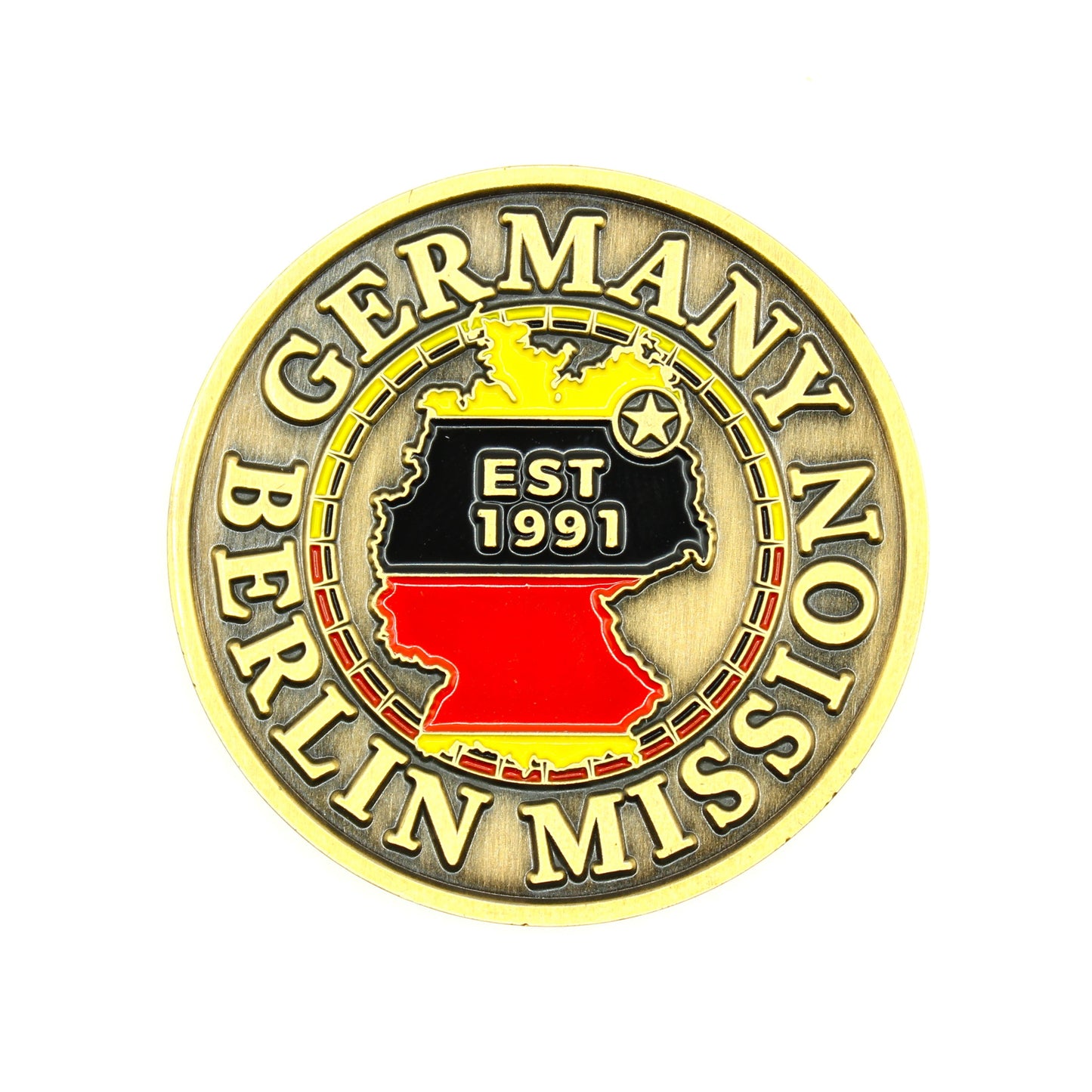 germany berlin mission coin