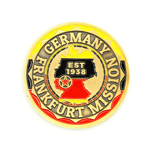 germany frankfurt mission coin