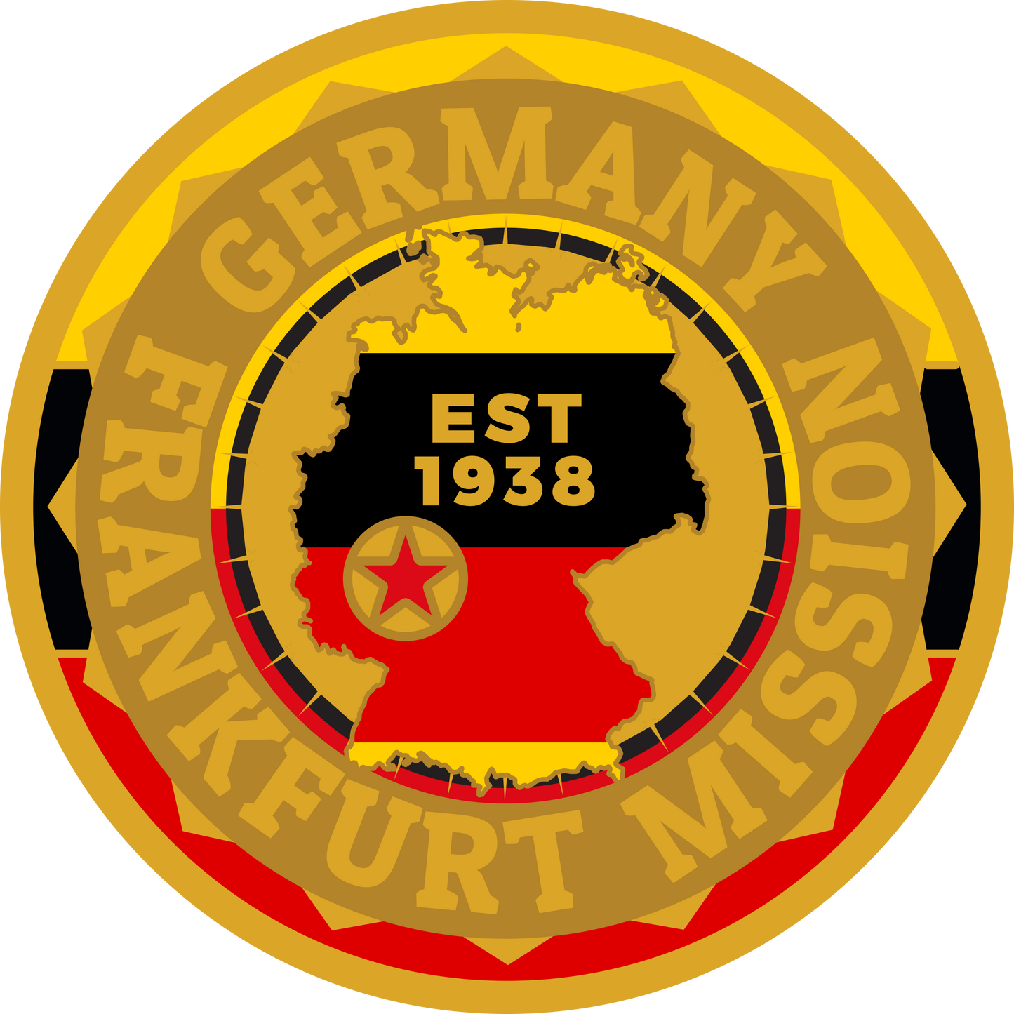 germany frankfurt mission decal