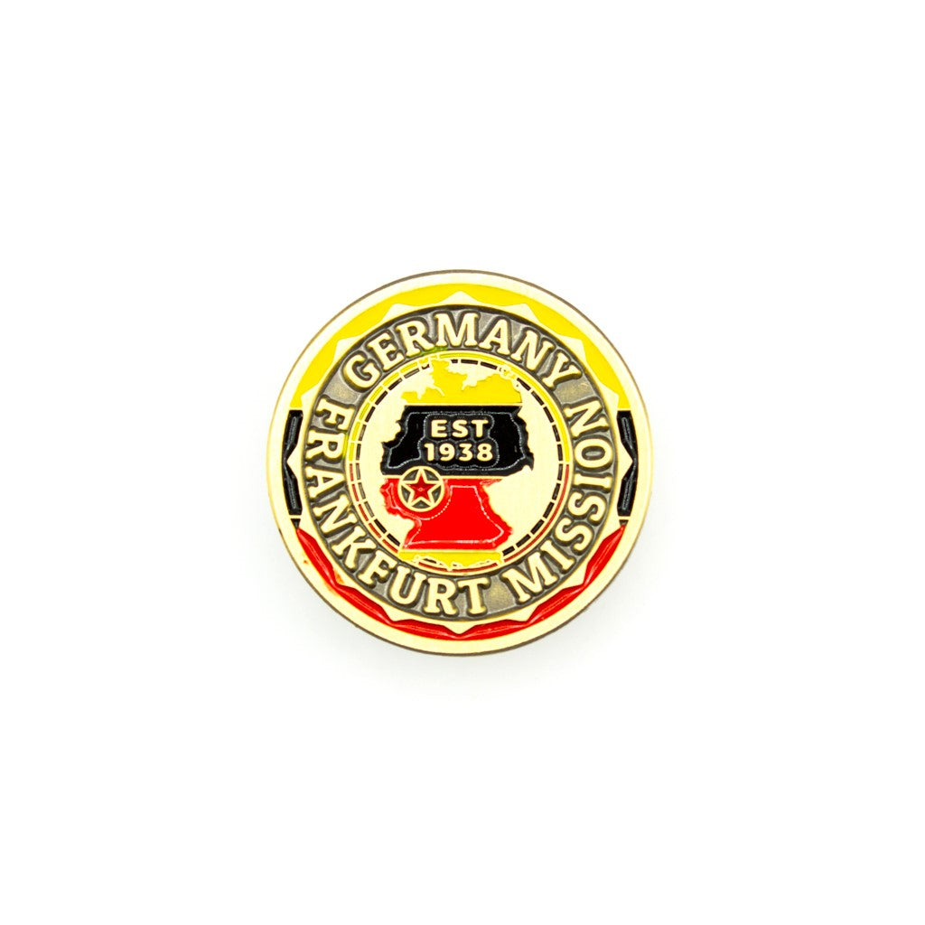 germany frankfurt mission pin