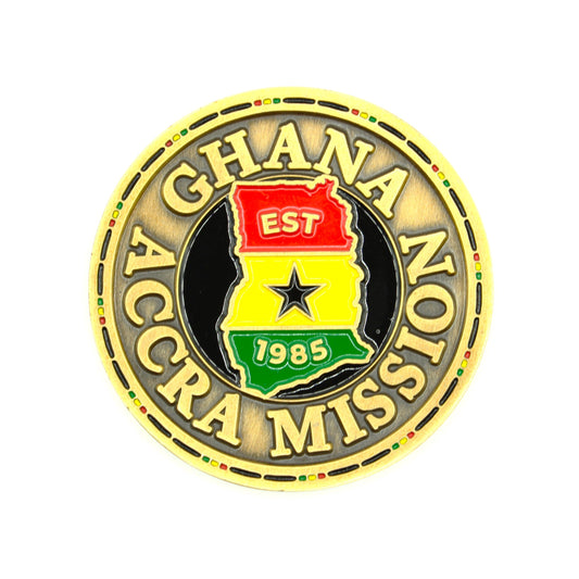 ghana accra mission coin