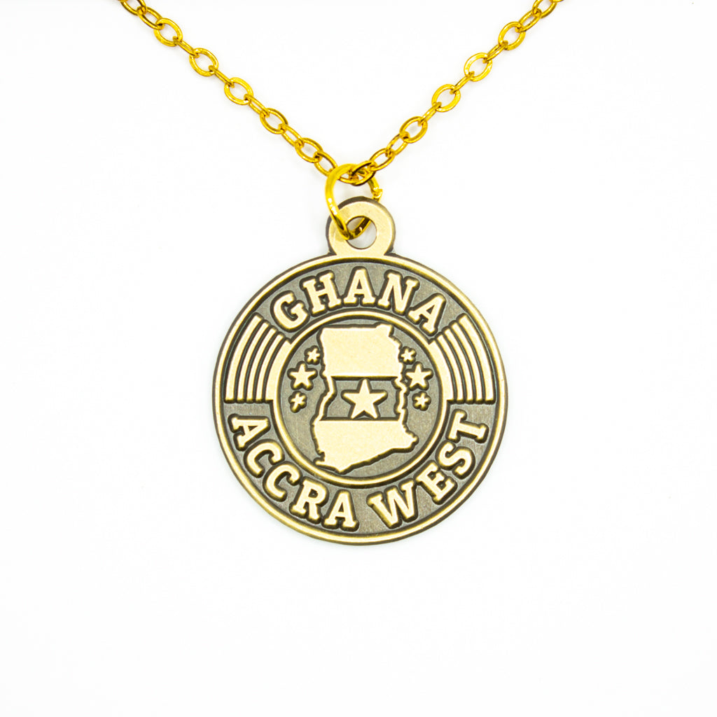 ghana accra west mission necklace
