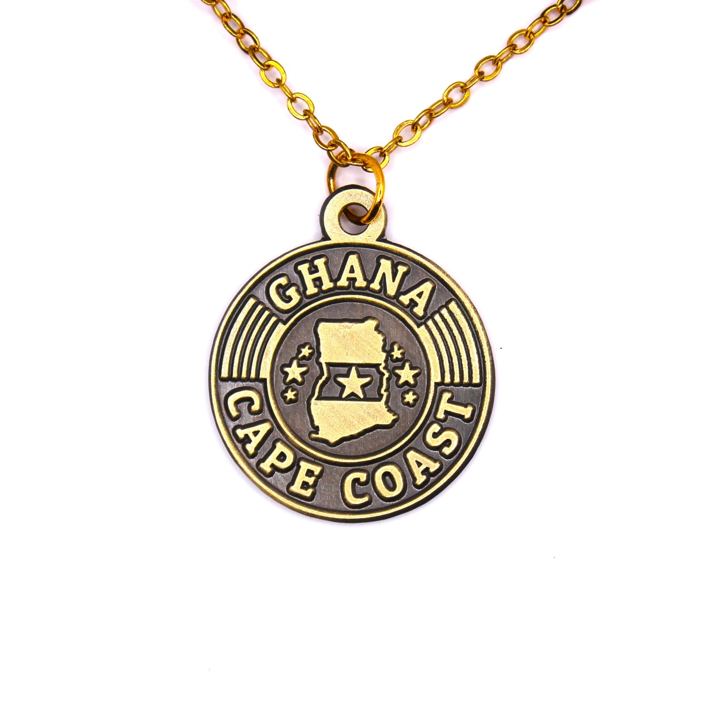 ghana cape coast mission necklace