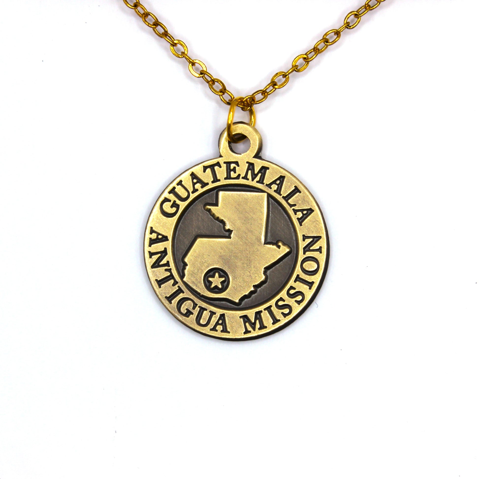 guatemala antigua mission necklace