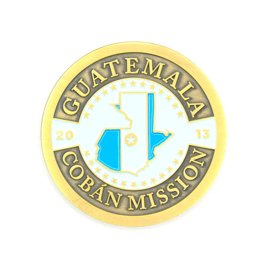 guatemala cobán mission coin