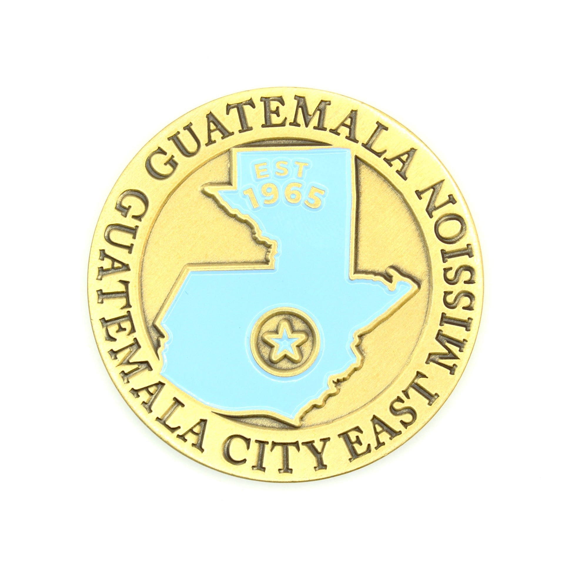 guatemala guatemala city east mission coin