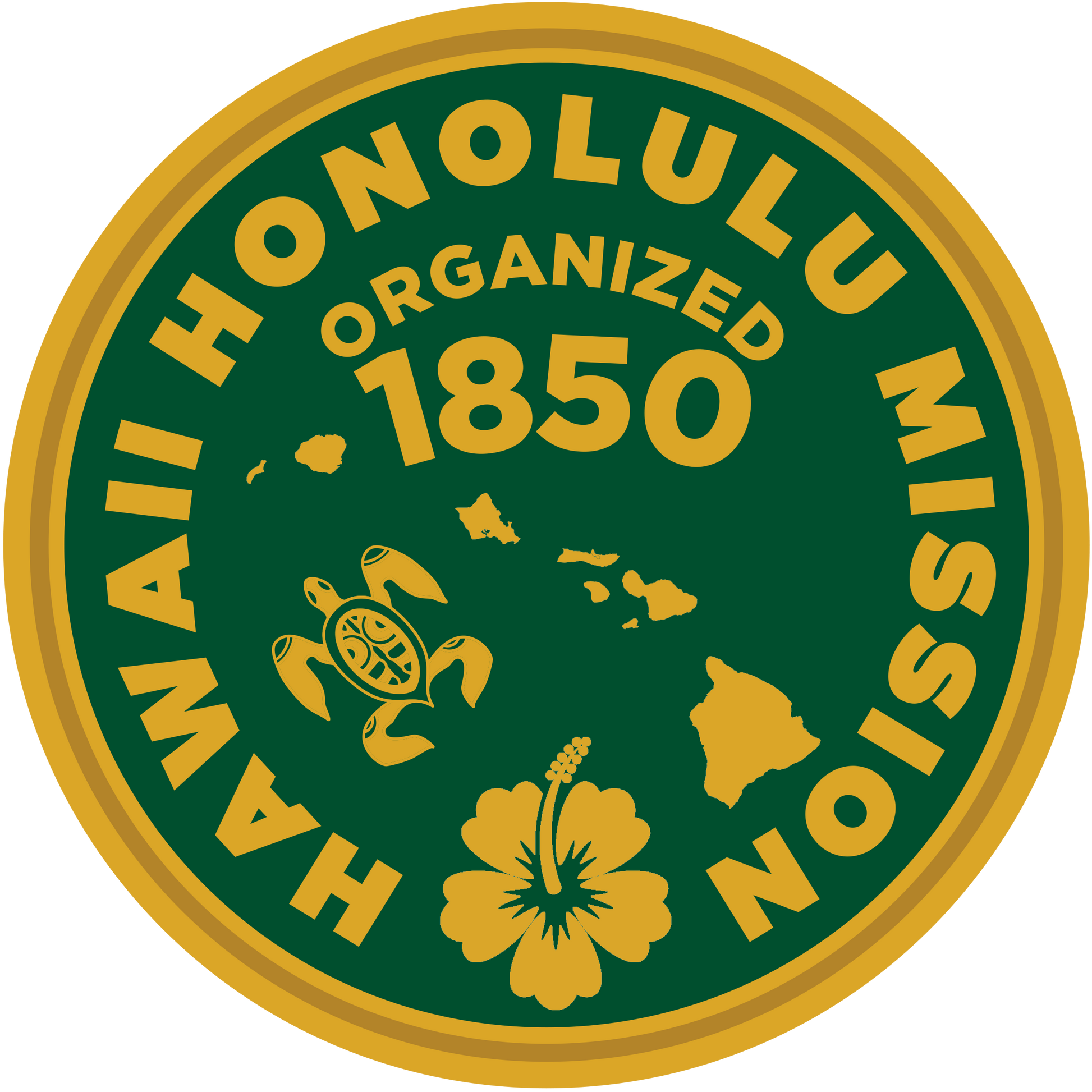 hawaii honolulu mission decal