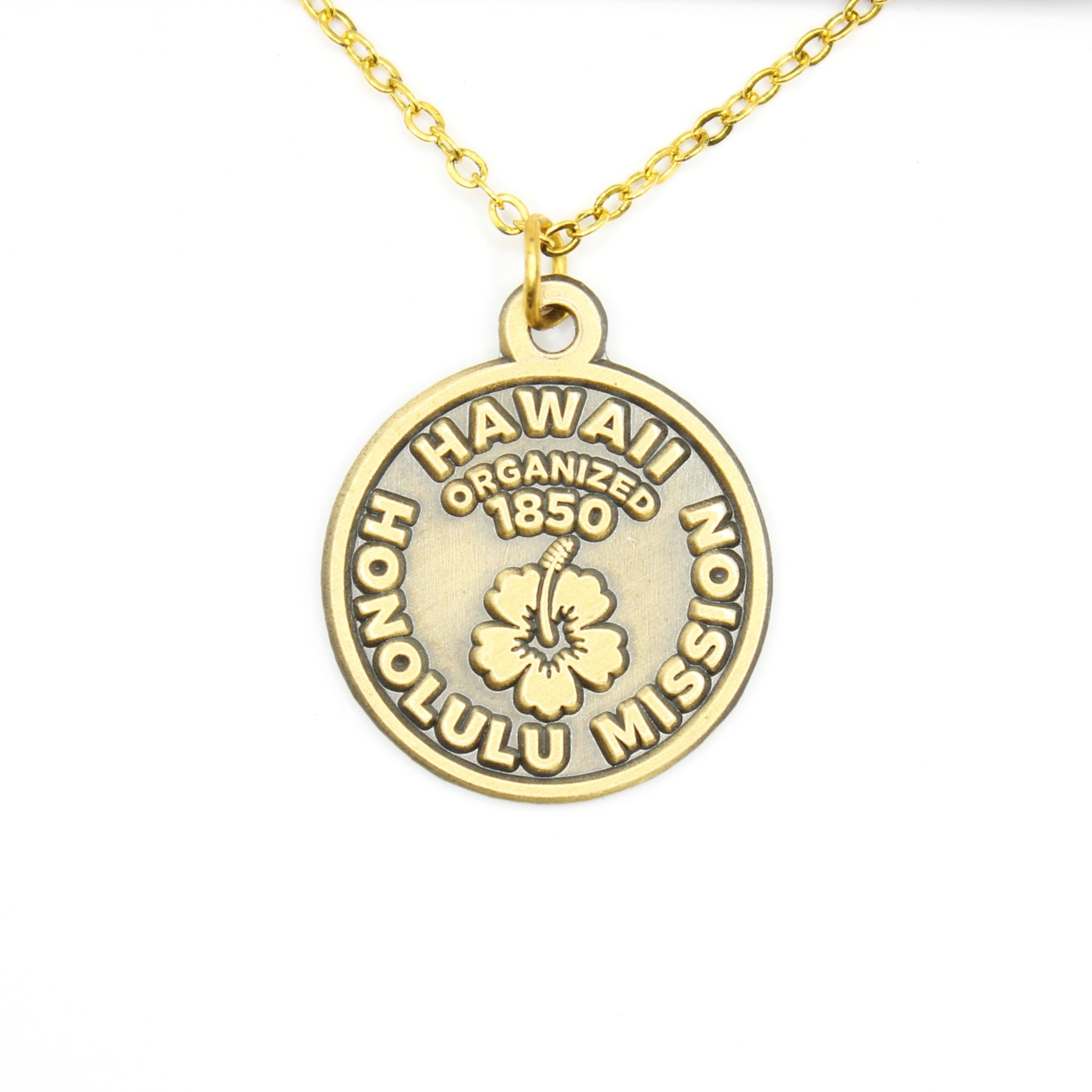 hawaii honolulu mission necklace