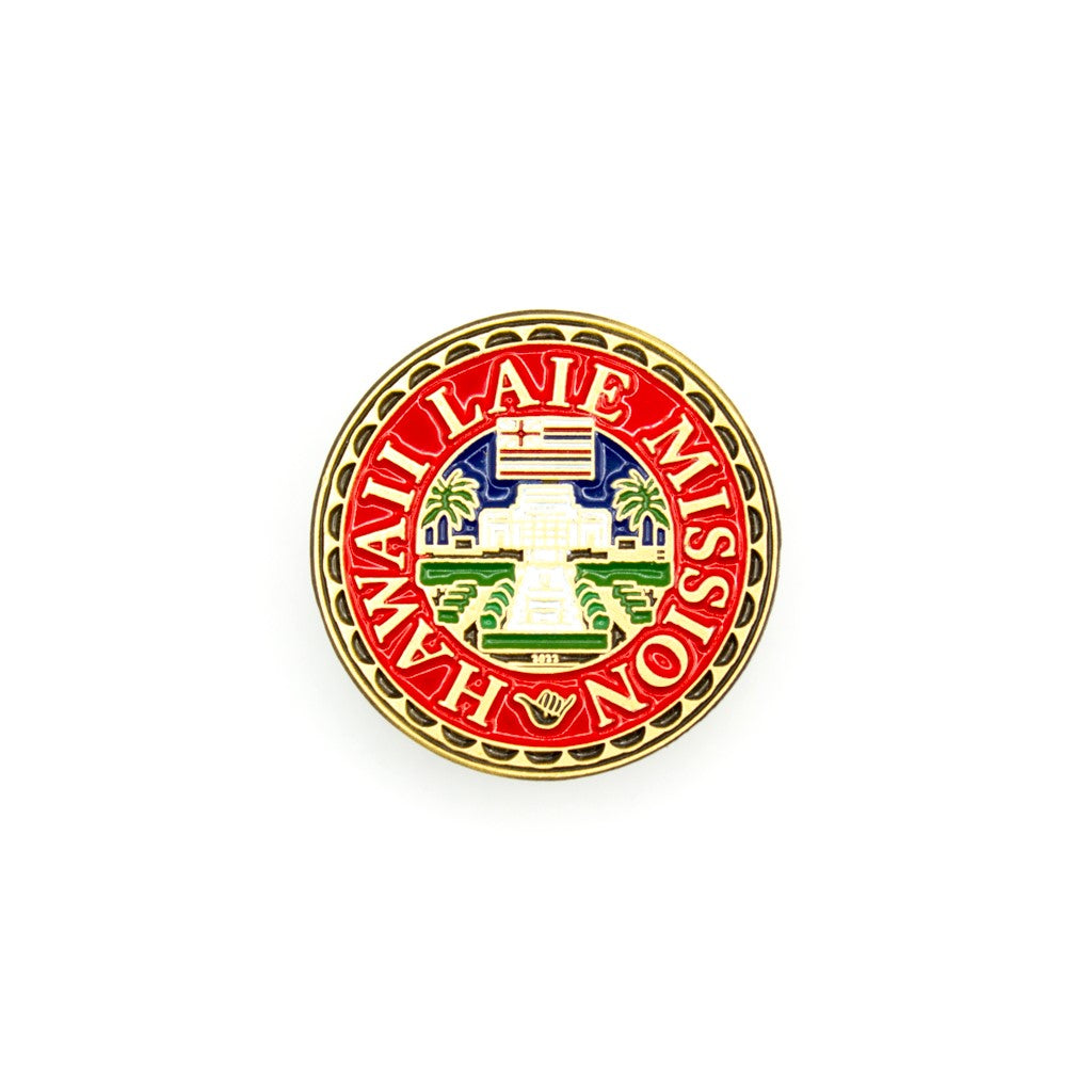 hawaii laie mission pin