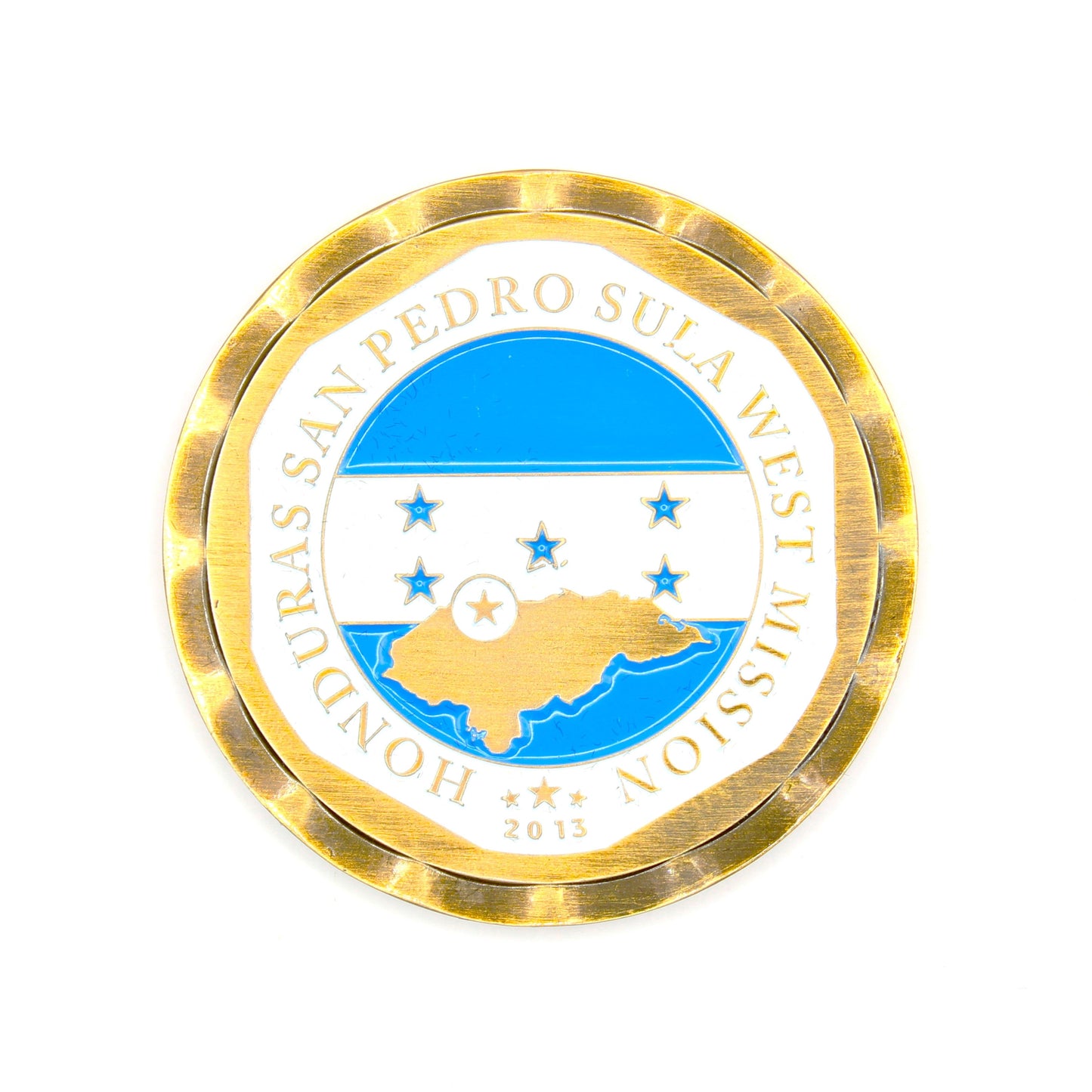 honduras san pedro sula west mission coin