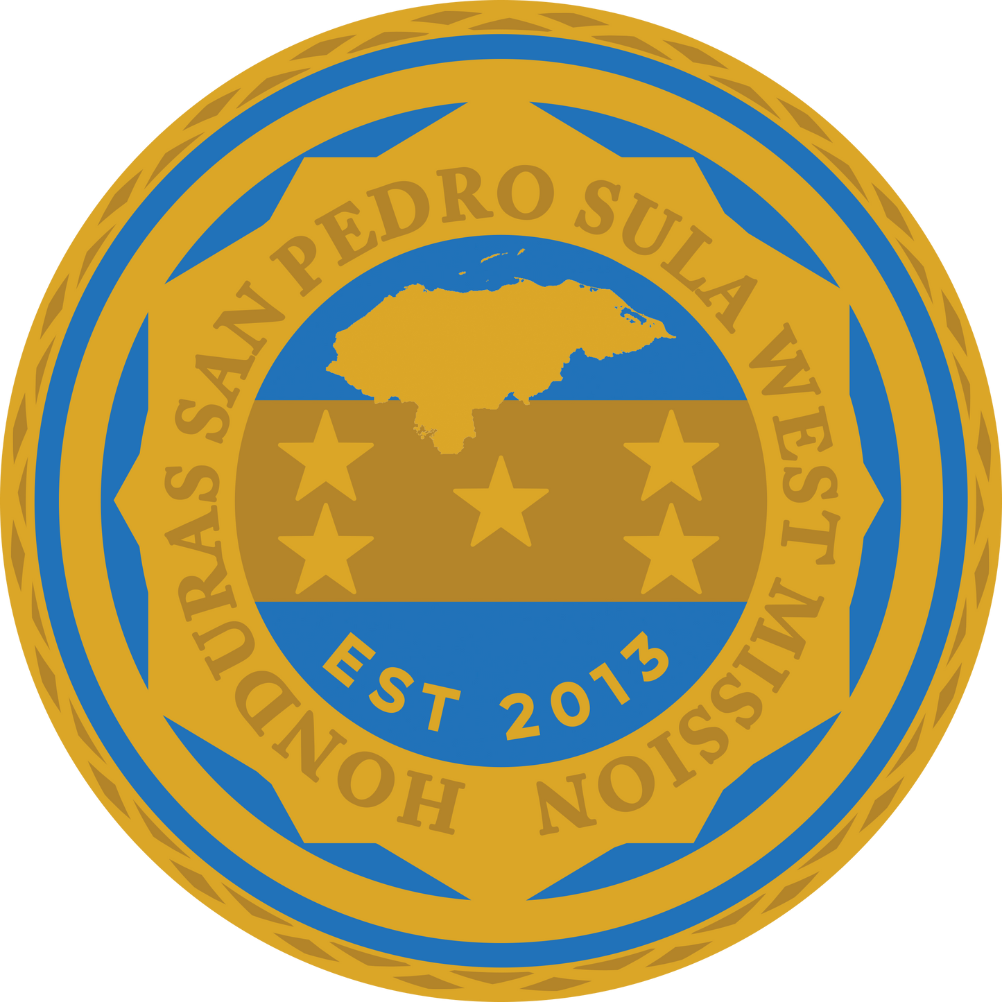 honduras san pedro sula west mission decal