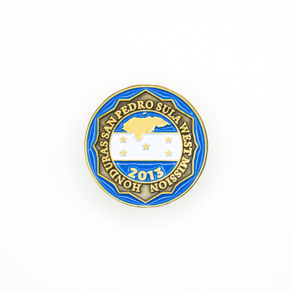 honduras san pedro sula west mission pin