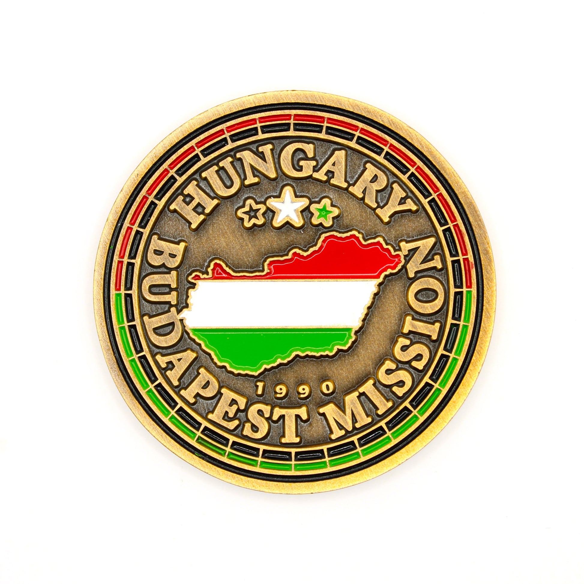 hungary budapest mission coin