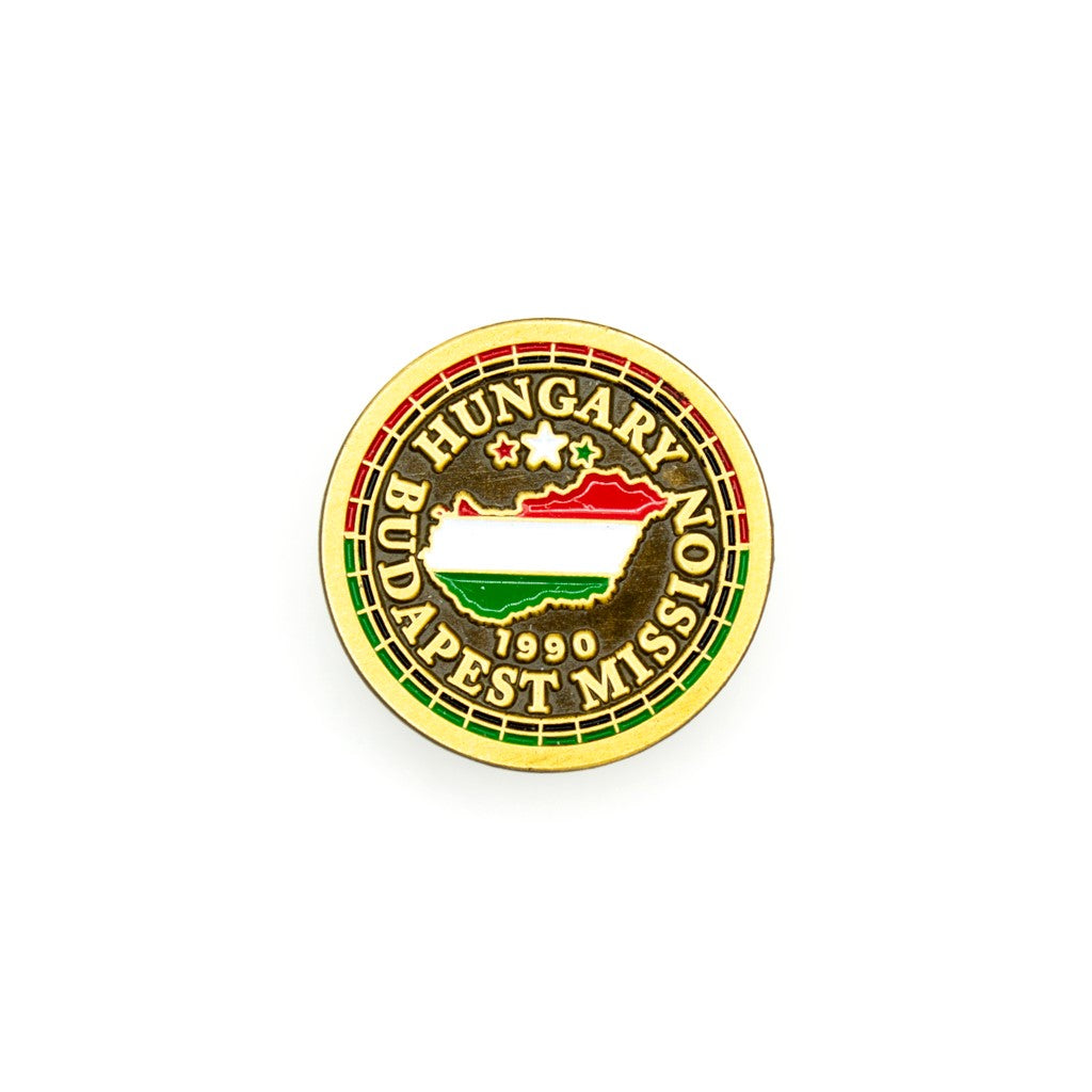 hungary budapest mission pin