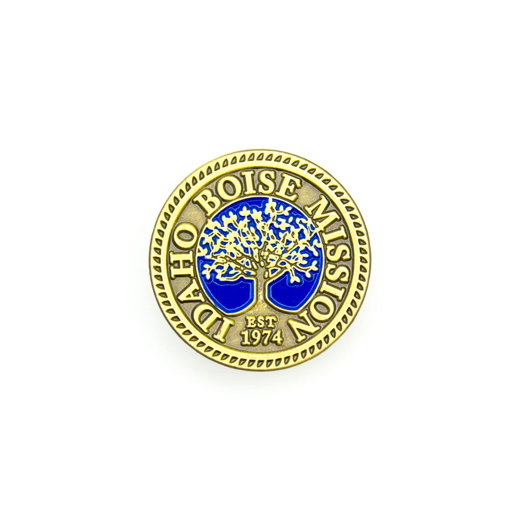 idaho boise mission pin