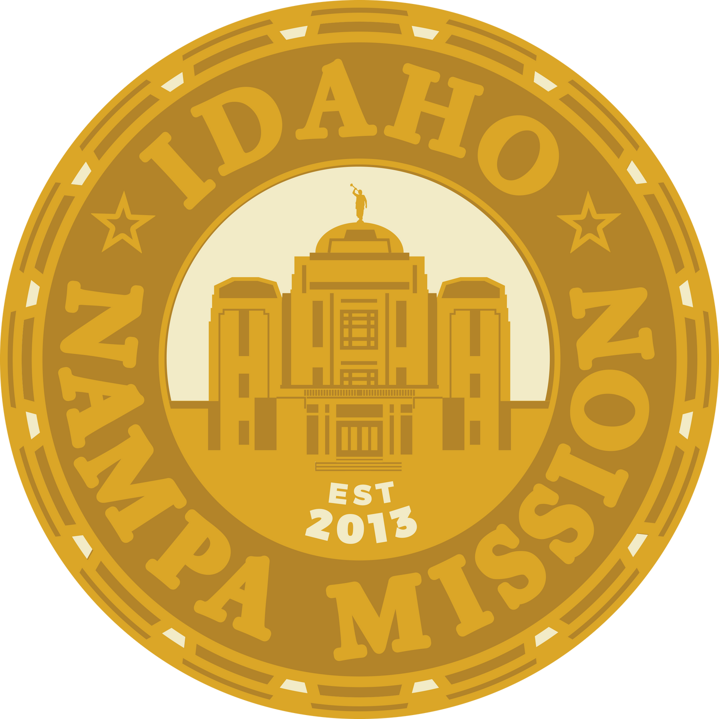 idaho nampa mission decal