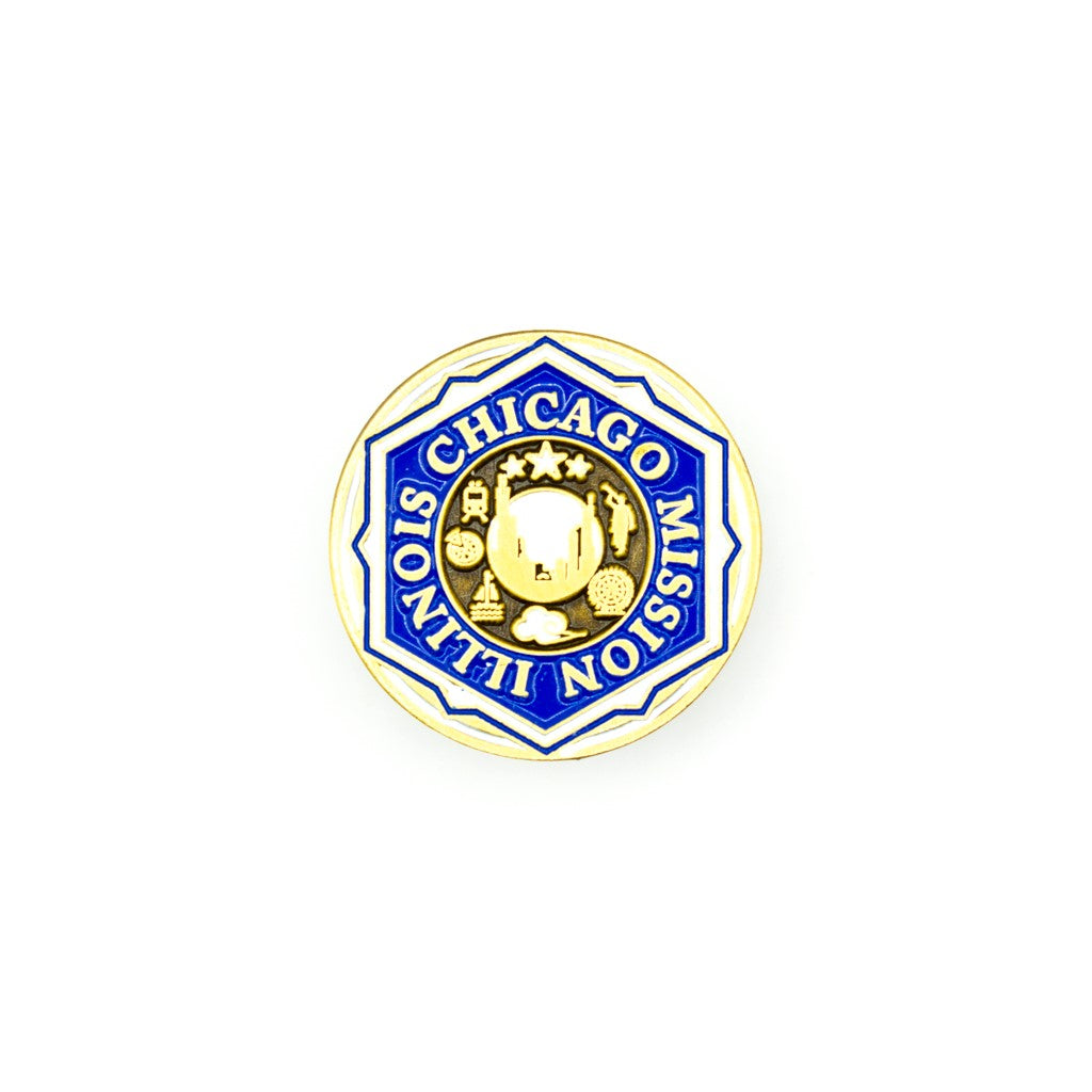 illinois chicago mission pin