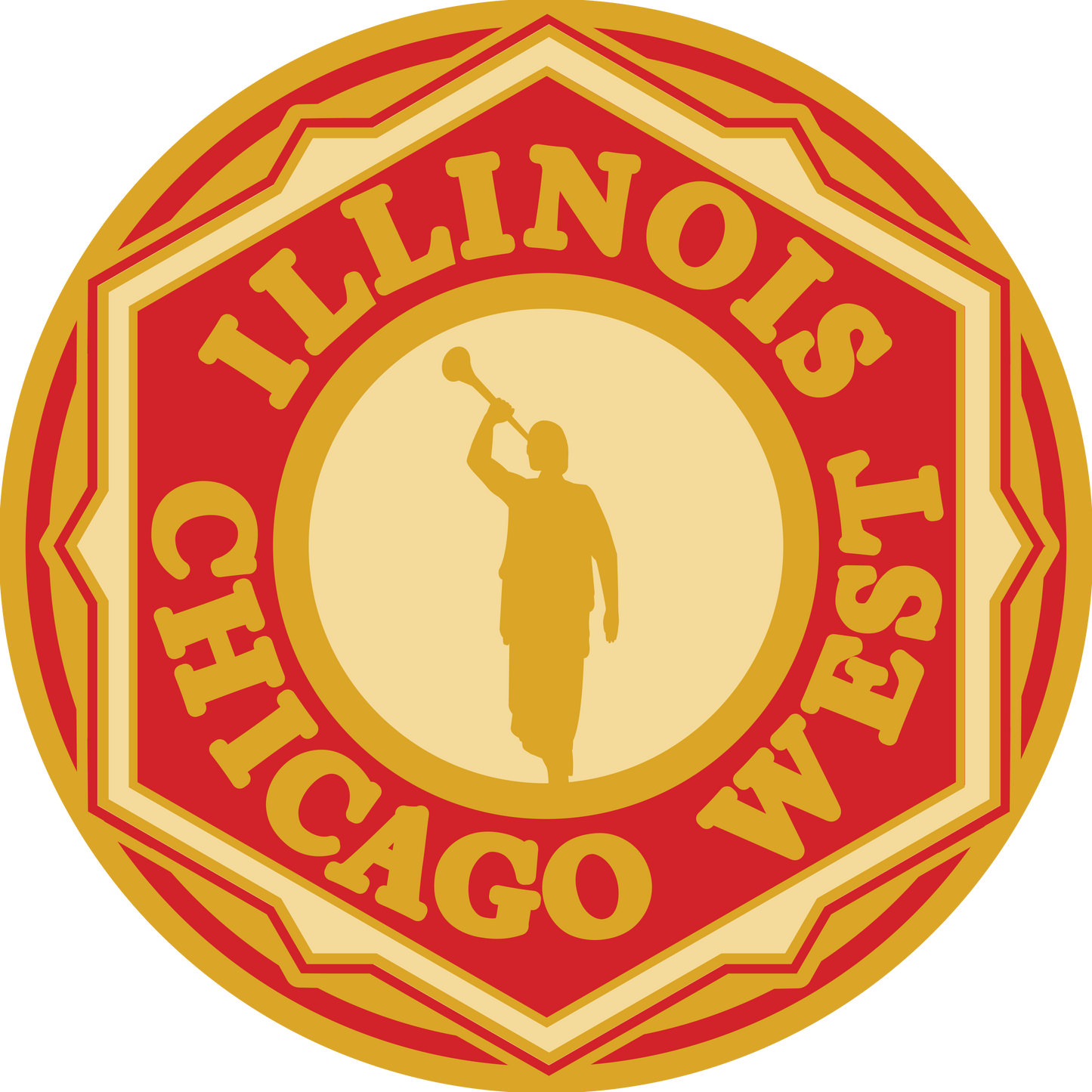 illinois chicago west mission decal