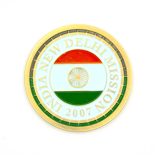 india new delhi mission coin