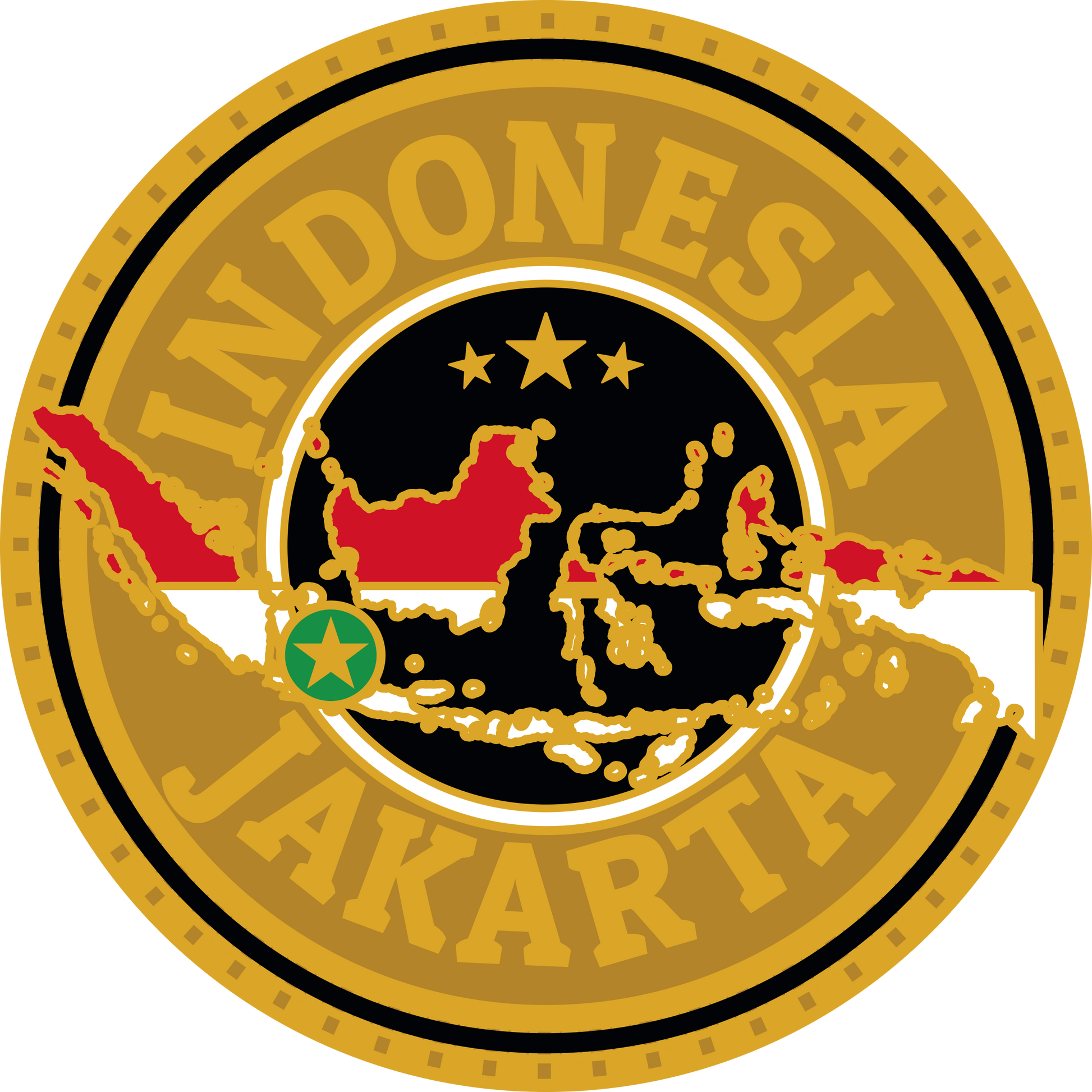 indonesia jakarta mission decal