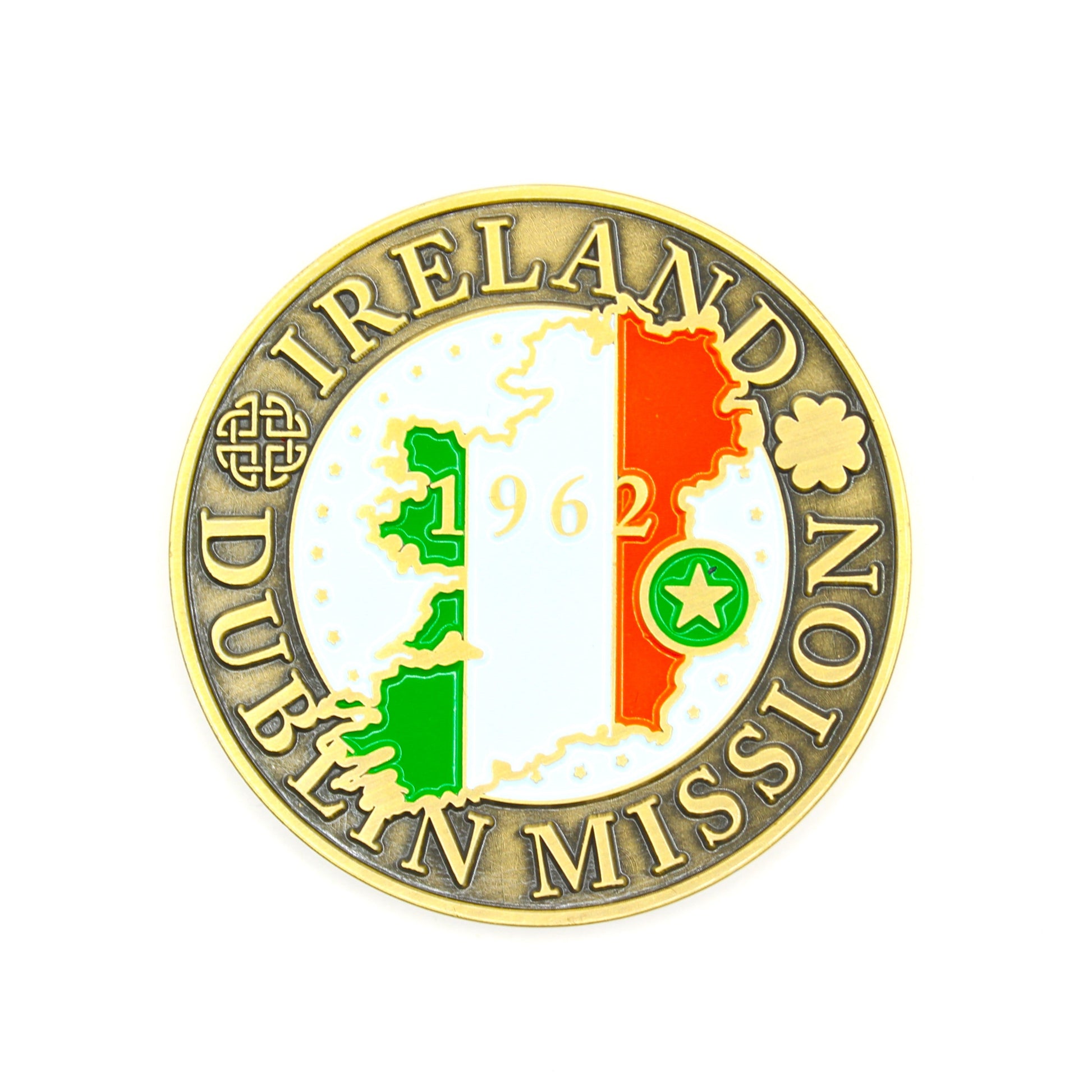 ireland dublin mission coin