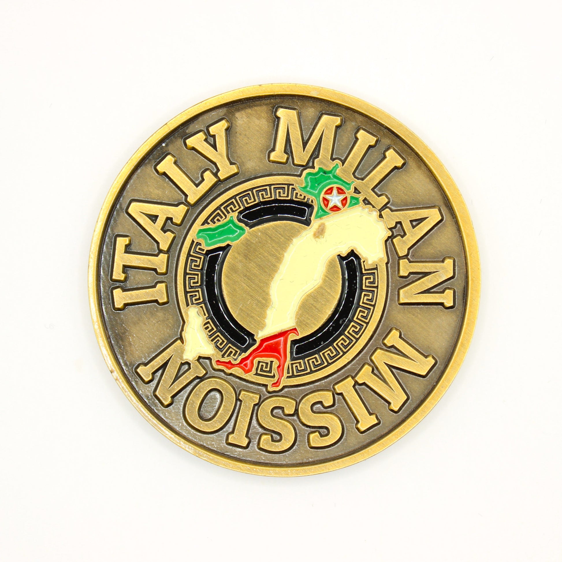 italy milan mission coin