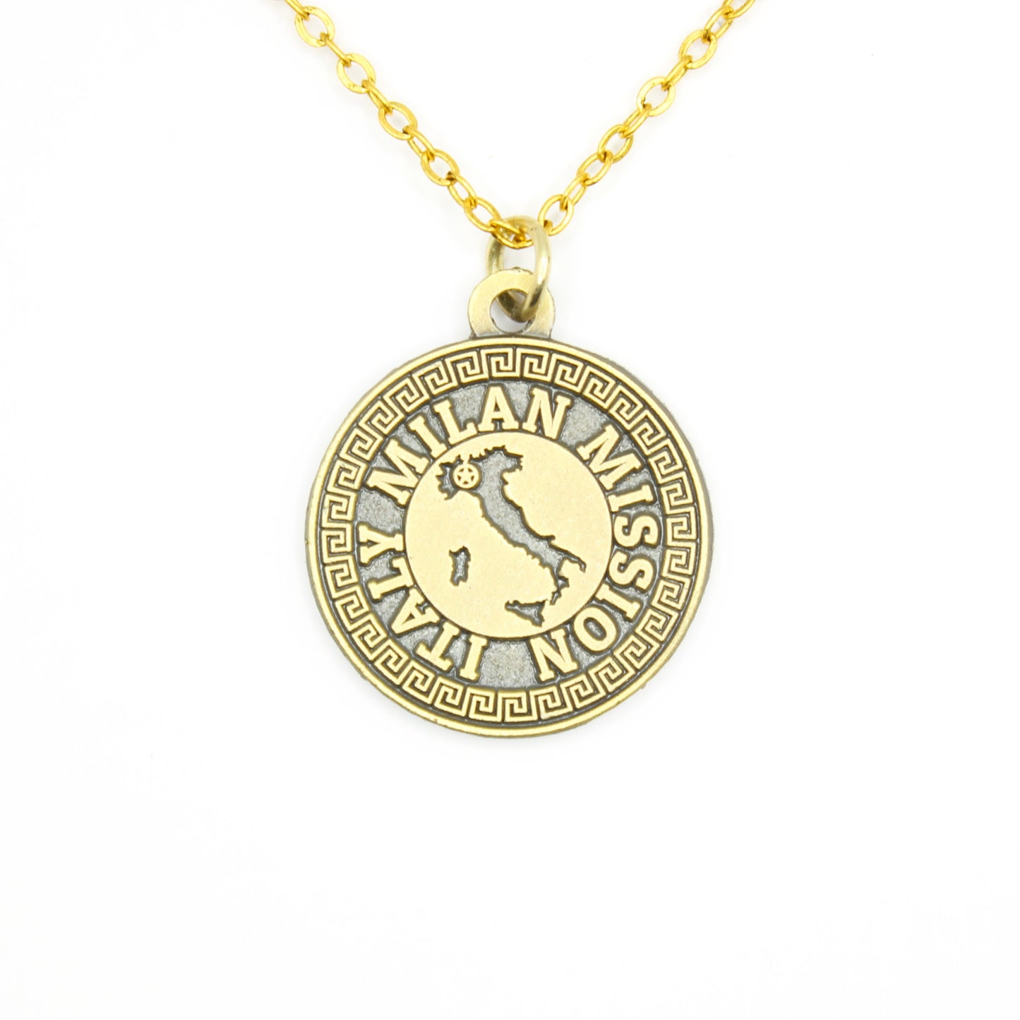 italy milan mission necklace