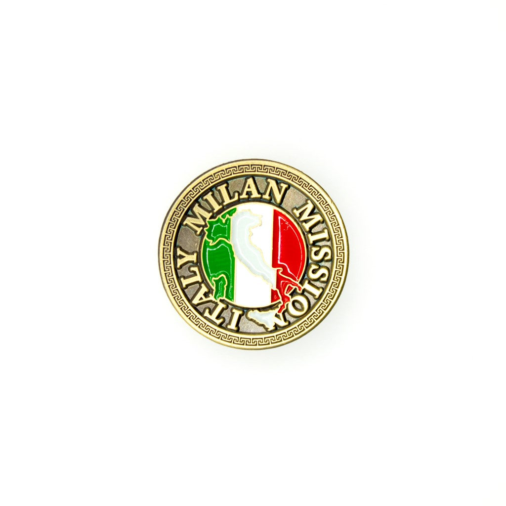 italy milan mission pin