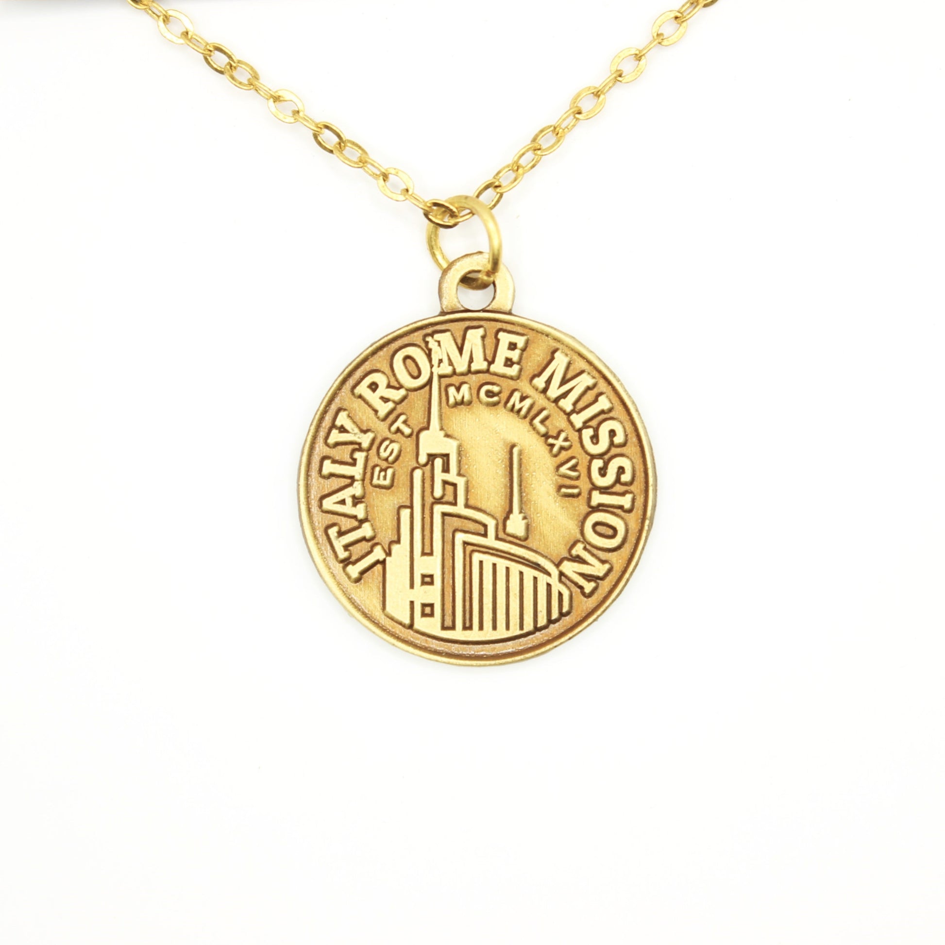 italy rome mission necklace