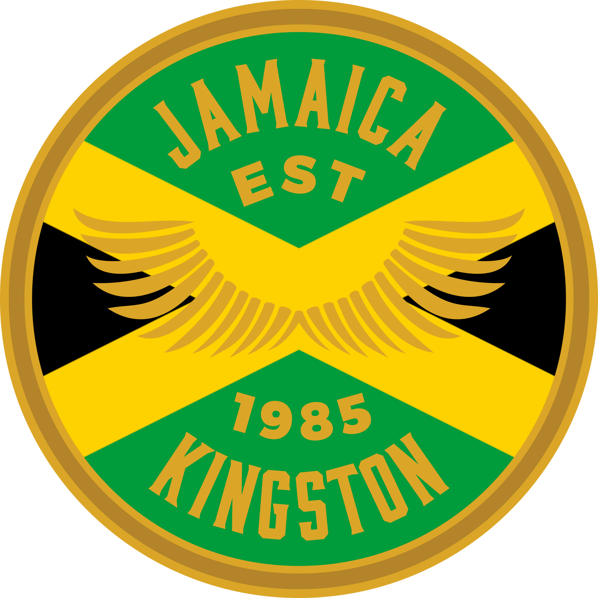 jamaica kingston mission decal