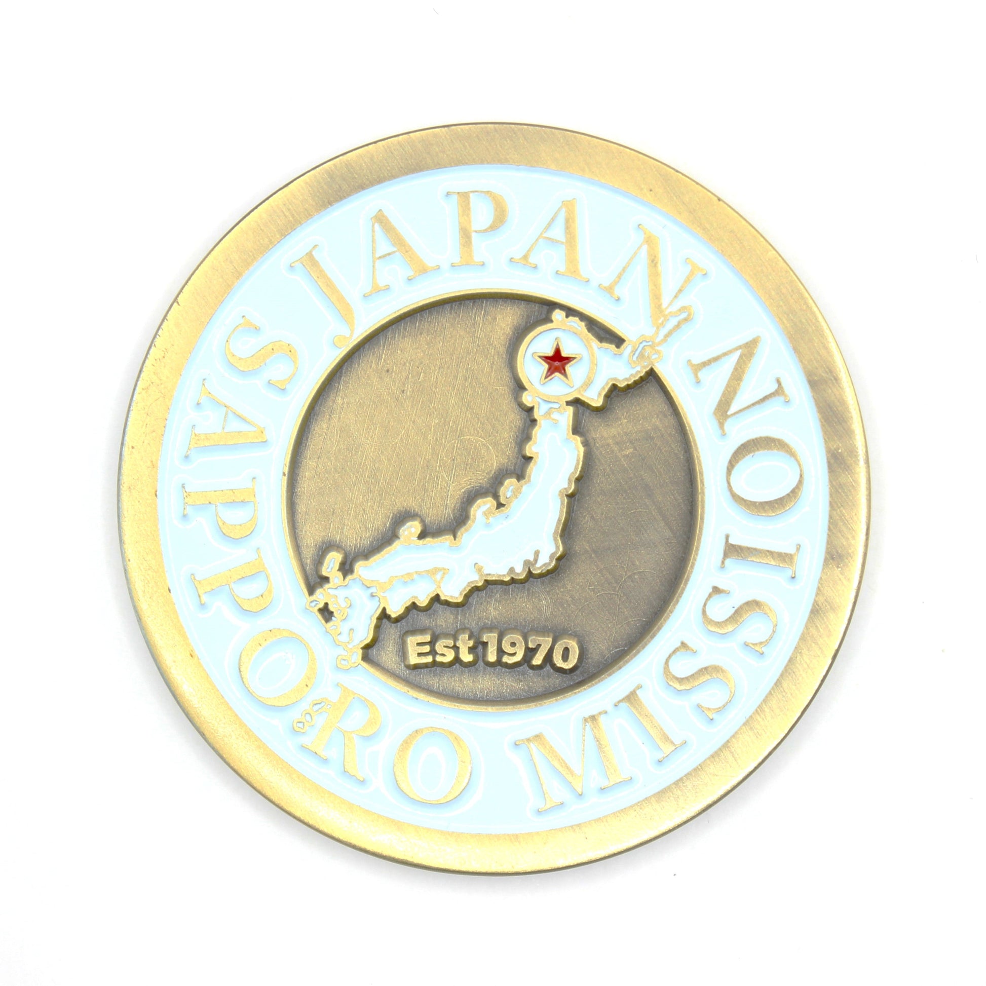 japan sapporo mission coin