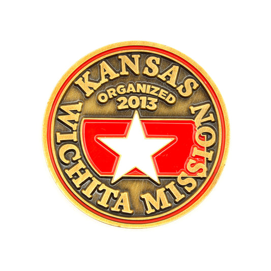 kansas wichita mission coin