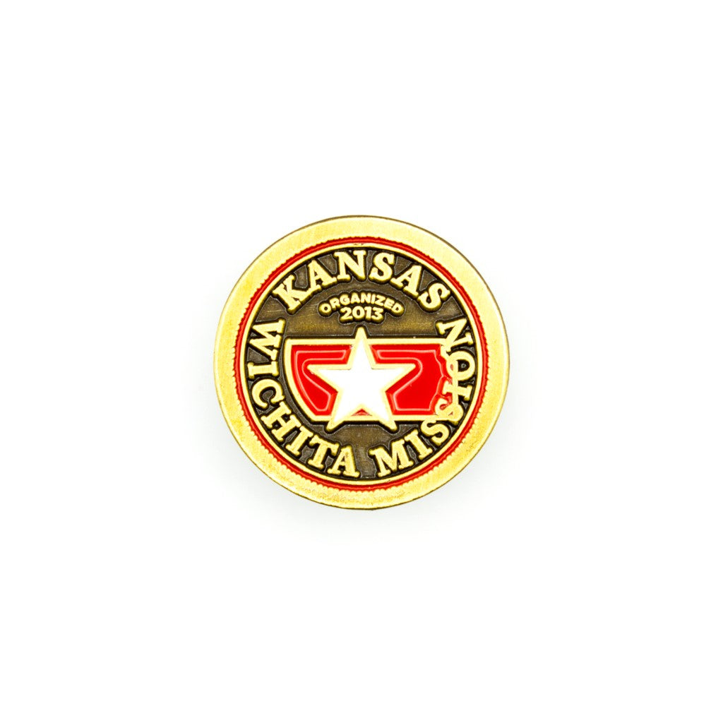 kansas wichita mission pin