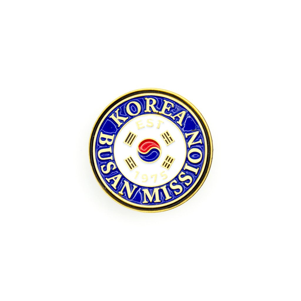 korea busan mission pin