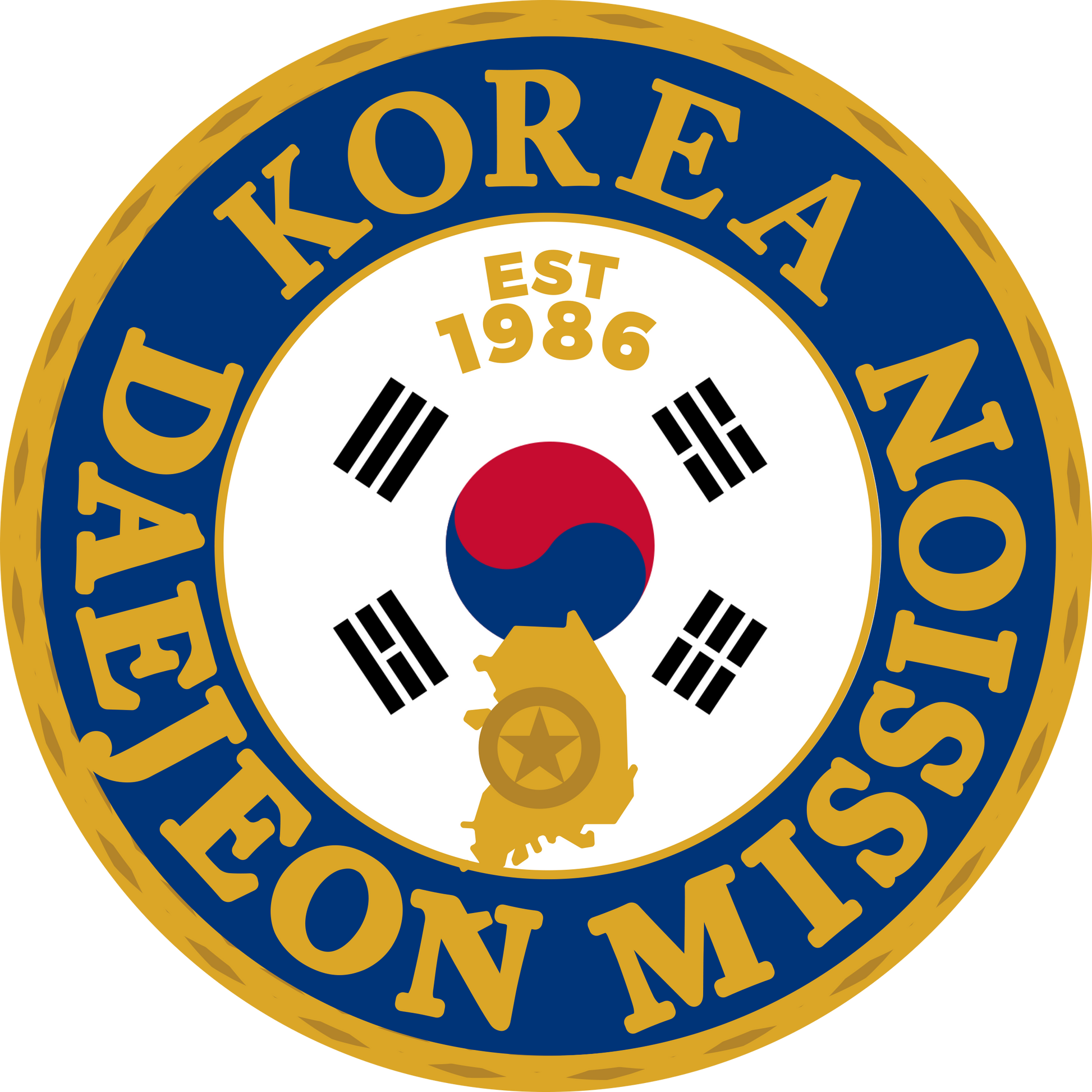 korea daejeon mission decal