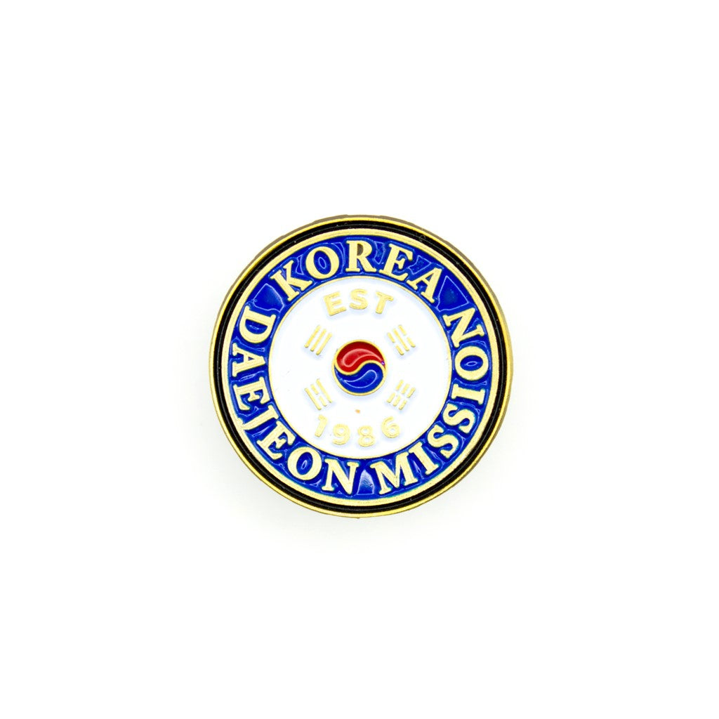 korea daejeon mission pin