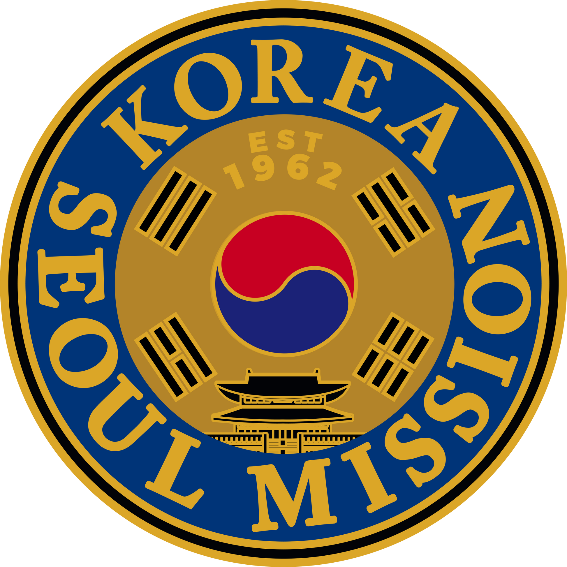 korea seoul mission decal