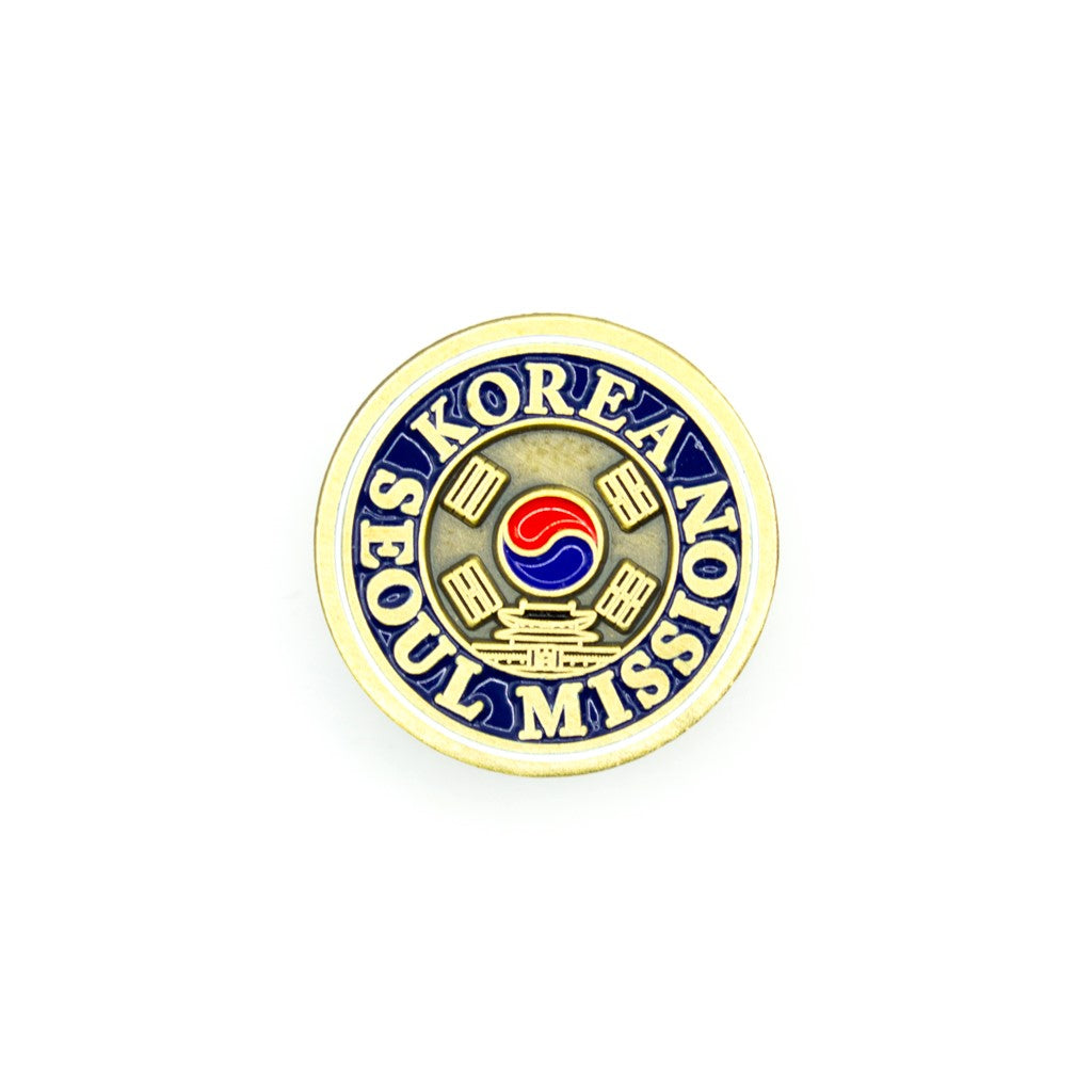 korea seoul mission pin