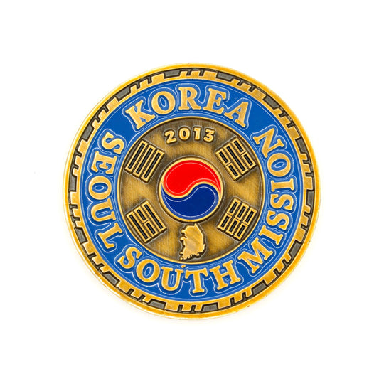 korea seoul south mission coin