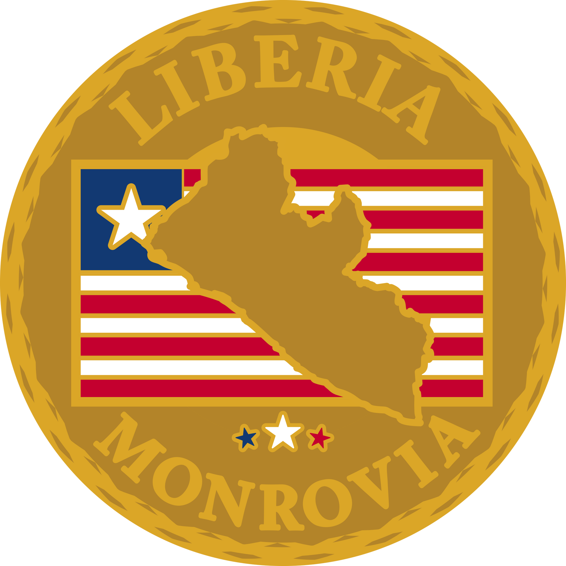 liberia monrovia mission decal