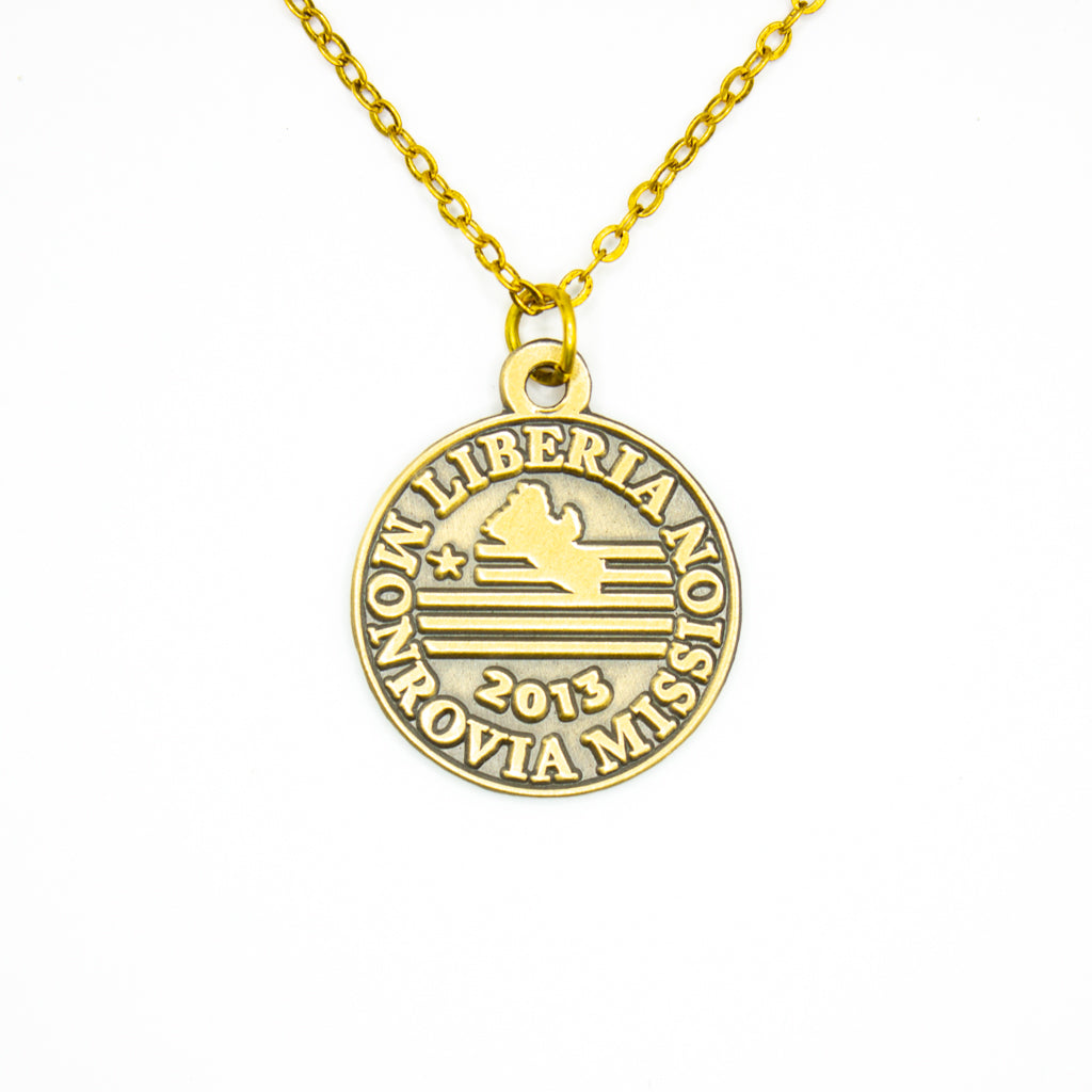 liberia monrovia mission necklace