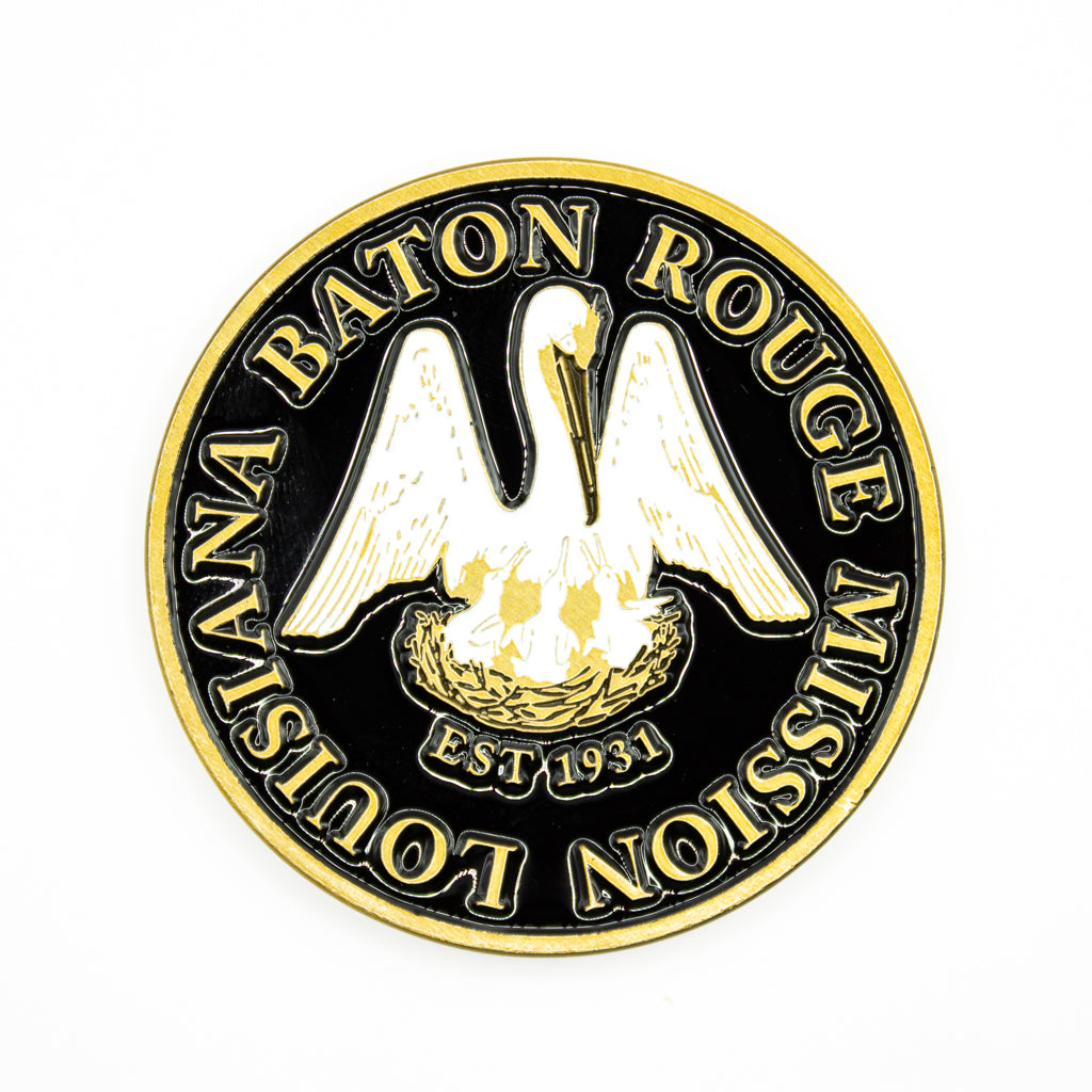 louisiana baton rouge mission coin