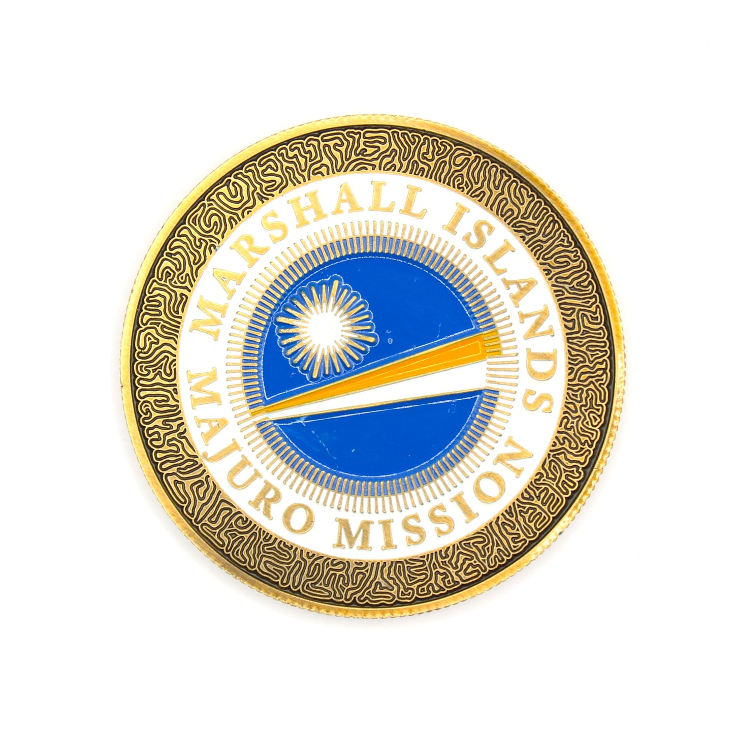 marshall islands majuro mission coin