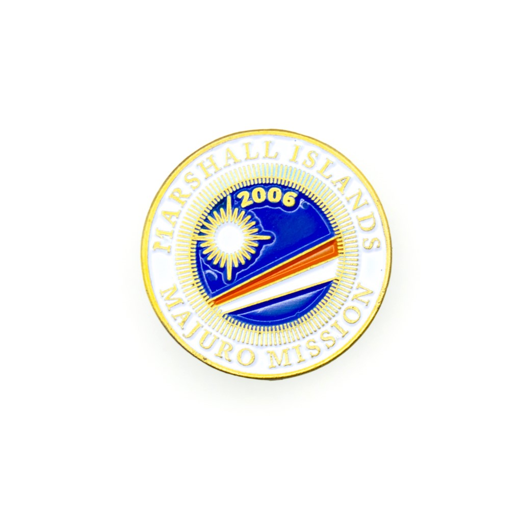 marshall islands majuro mission pin