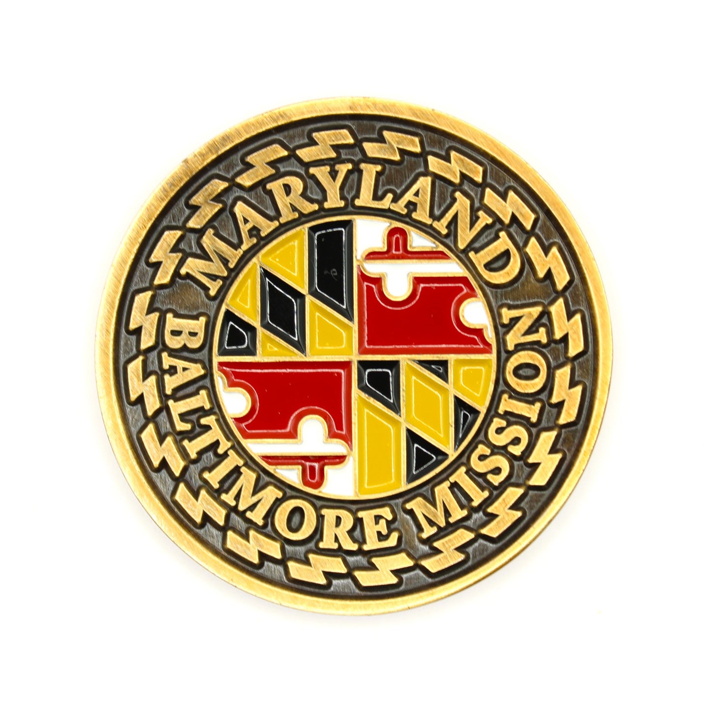 maryland baltimore mission coin