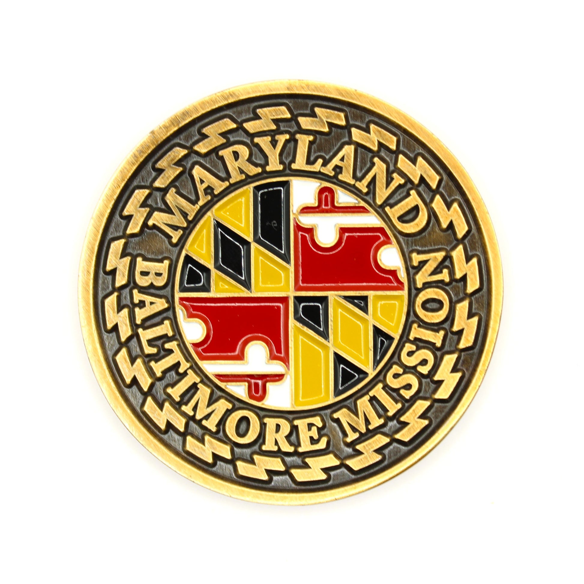 maryland baltimore mission coin