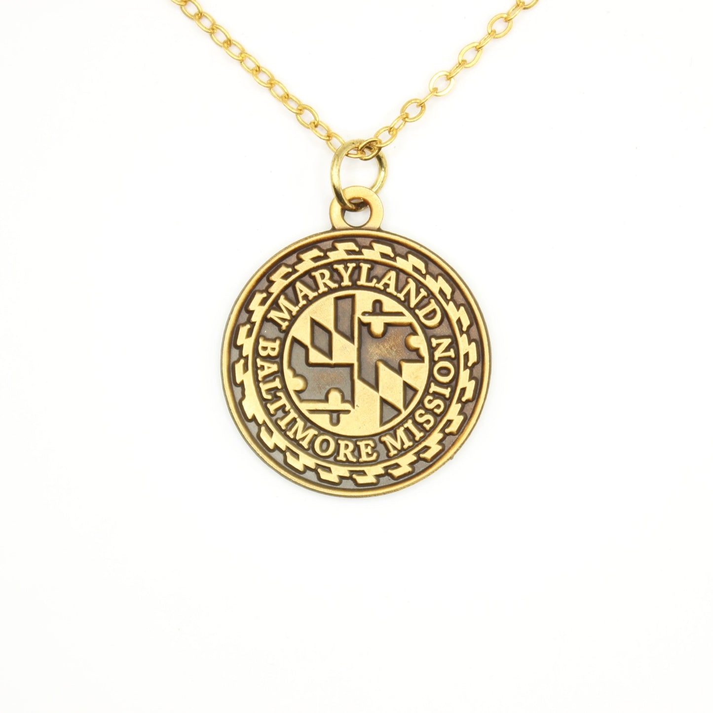 maryland baltimore mission necklace