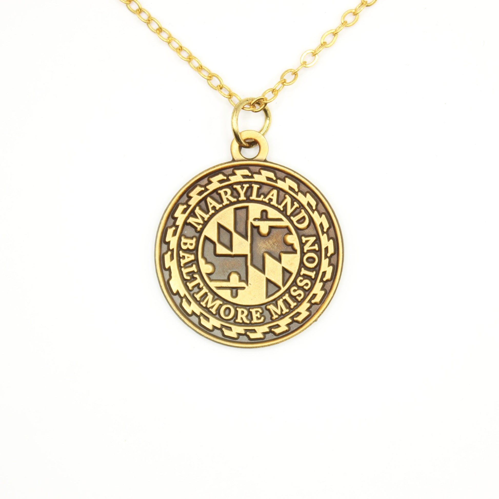 maryland baltimore mission necklace