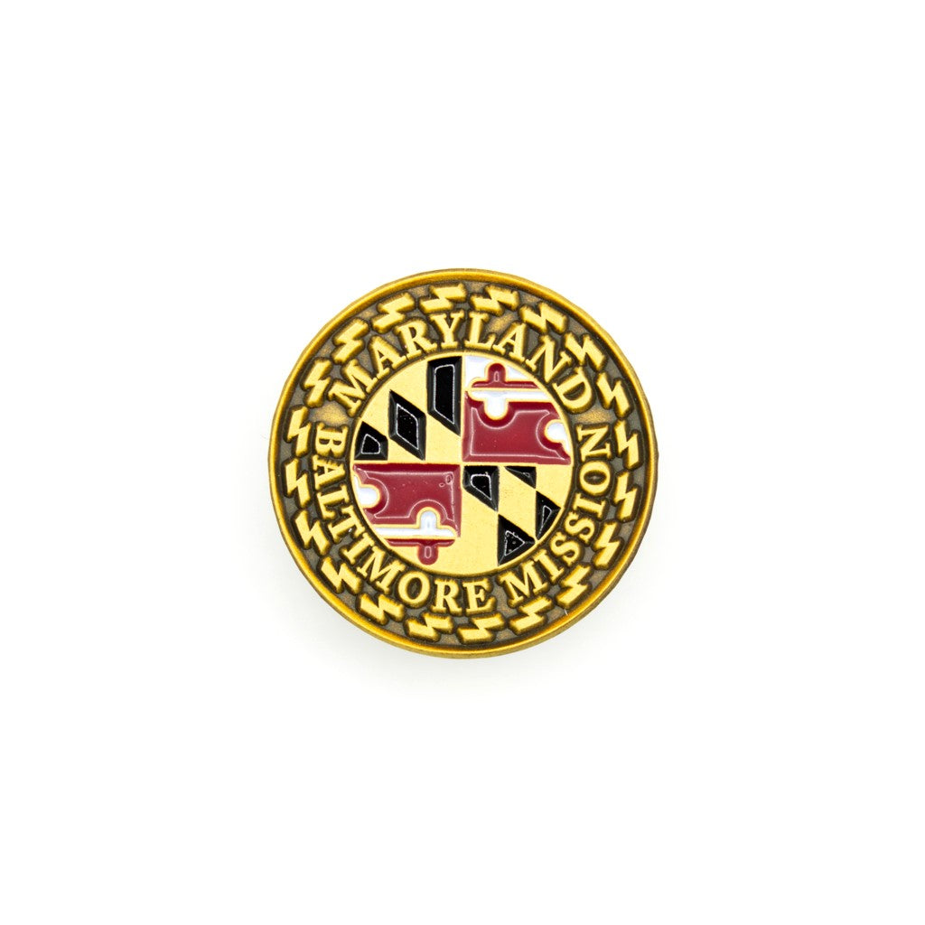 maryland baltimore mission pin