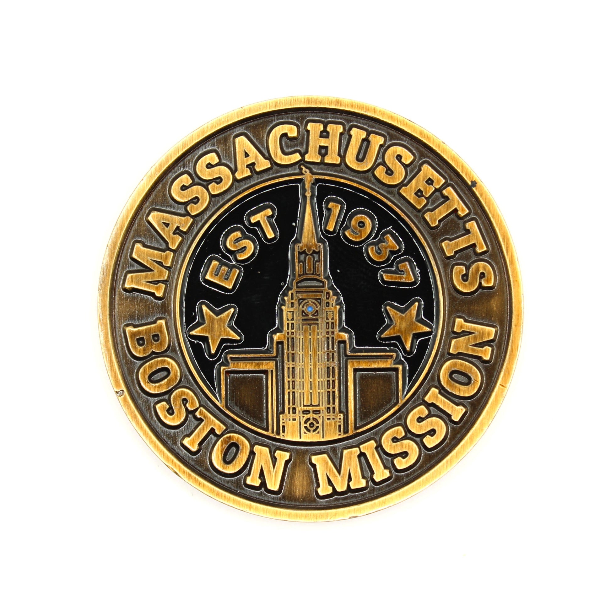 massachusetts boston mission coin